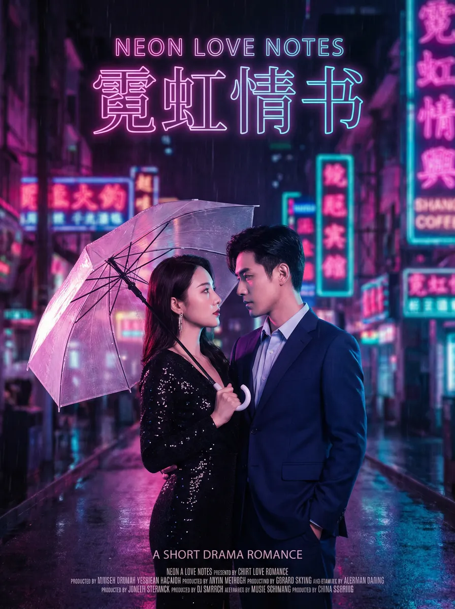 人体艺术摄影 热播都市爱情短剧 - 霓虹情书海报